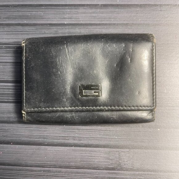 Gucci G Logo Card/Key Holder - Picture 1 of 3